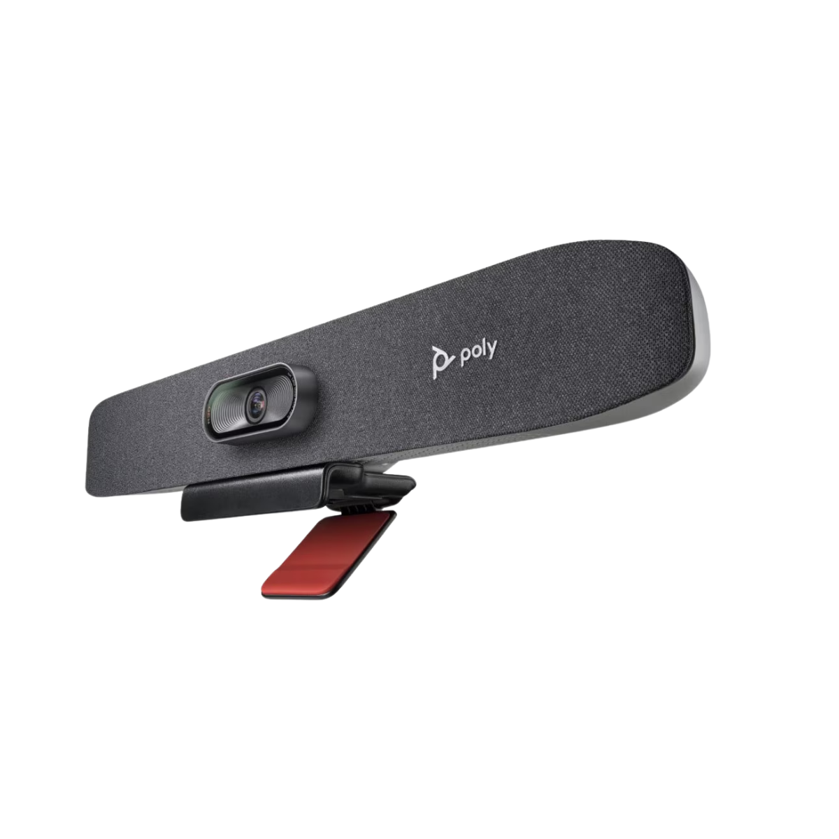 Poly Studio R30 USB Video Bar (842D2AA) – 4K Camera, 120° FOV, AI NoiseBlockAI - side view