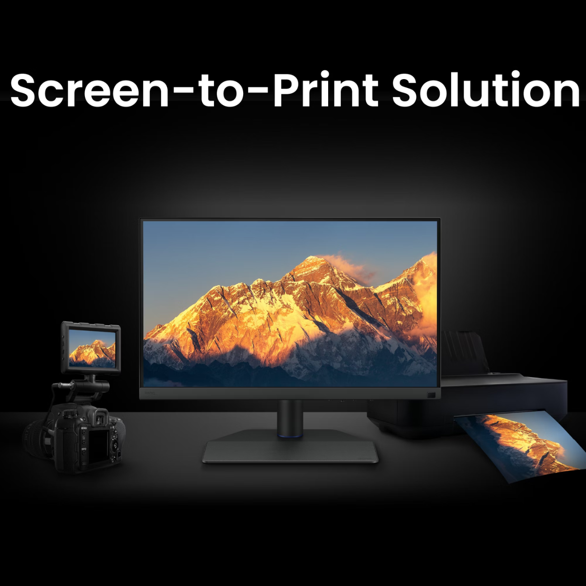 BenQ SW242Q 24.1” 2K AdobeRGB Professional Photographer Monitor – 90W USB-C, IPS, 99% Adobe RGB