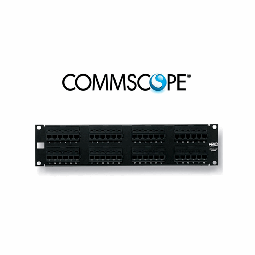 Commscope TE 760237041 CPP-UDDM-SL-2U-48 Patch Panel