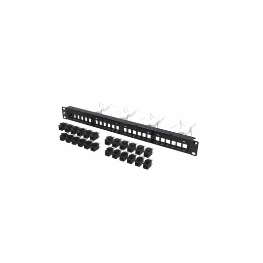 Commscope Cat6 24 port Loaded jack panel (760242562)