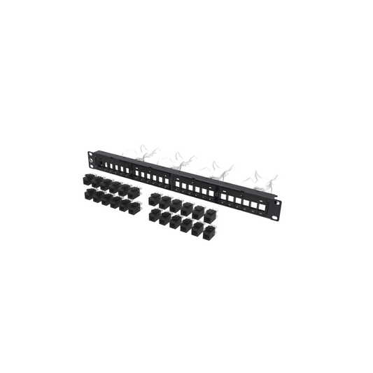 Commscope Cat6 24 port Loaded jack panel (760242562)