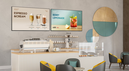 Samsung BE50F 50-Inch 4K UHD Business TV (LH50BEFH8GULXL) – 3840 x 2160, 250 Nits, 16/7 Operation, Commercial Display, 3 Year On-Site Warranty- outdoor view