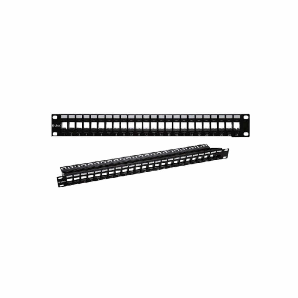 Dlink NPP-AL1BLK241 24Pt P.P Cat5e+ UTP Unloaded