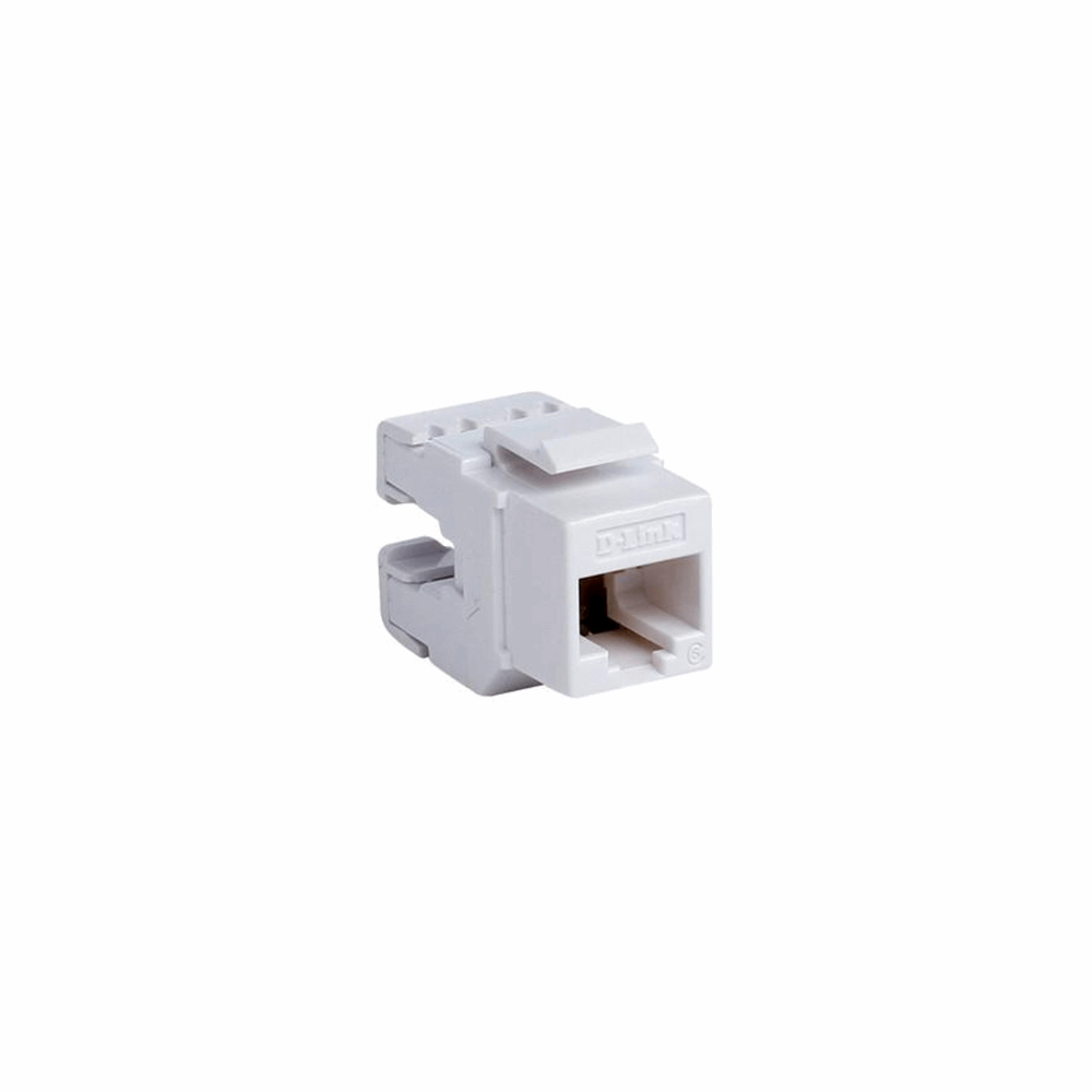 DLink NKJ-C6WHI1B21 Jack Cat6 keystone UTP(W)