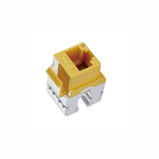 DLink NKJ-C6YEL1B21 Jack Cat6 keystone UTP(Yellow)
