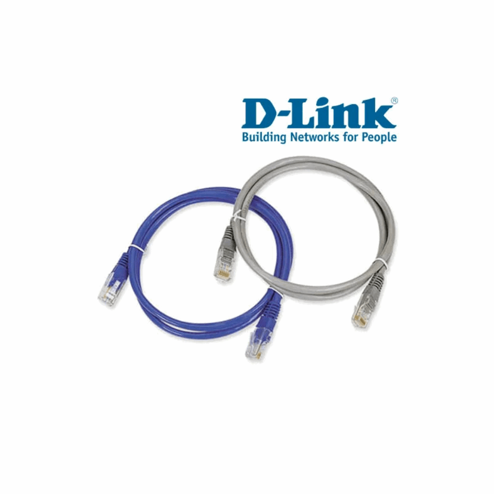DLink CAT6 Patch Cord-0.5M Gray (NCB-C6UGRYR1-0.5)