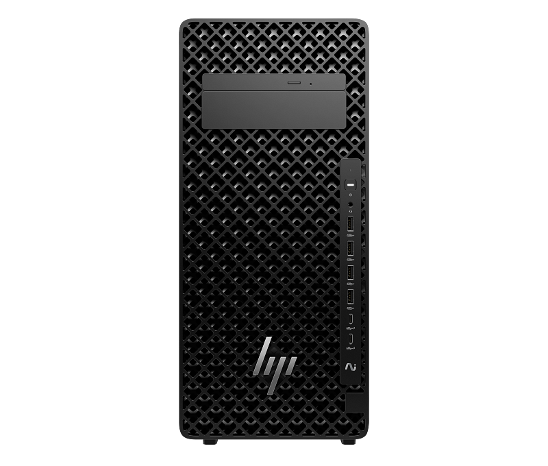 HP Z2 G1i Tower Workstation (CF5A1PA) – Intel Core Ultra 9 285, 16GB DDR5, 1TB SSD, HP Linux-Ready, 700W PSU, 3 Year Warranty, Black - front view