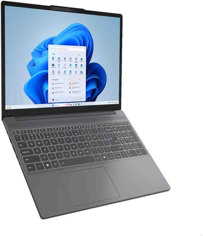 Lenovo IdeaPad Slim 3 83K100RWIN – Intel Core i5-13420H, 16GB RAM, 512GB SSD, 15.3" WUXGA Display, Windows 11, Luna Grey - top view