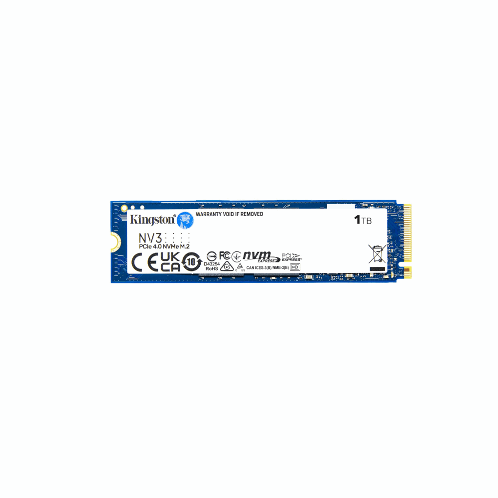 Kingston 1TB  NV3 M.2 2280 NVMe SSD (SNV3S/1000G)