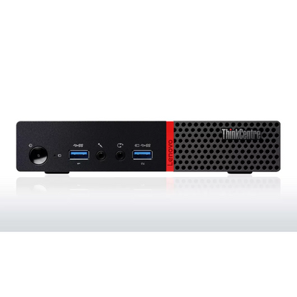 Refurbished Lenovo M720Q USFF Desktop – Core i3 8th Gen, 8GB RAM, 256GB SSD, DOS, 3 Yr Warranty, Without Monitor - slide view