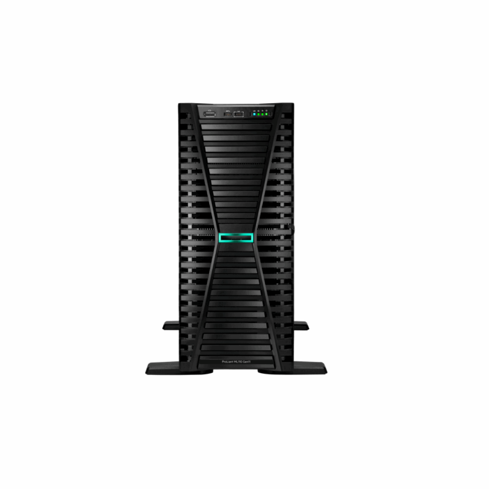 HPE ProLiant ML110 Gen11 3408U 1.8GHz 8-core 1P VROC 4LFF 500W RPS Tower Server