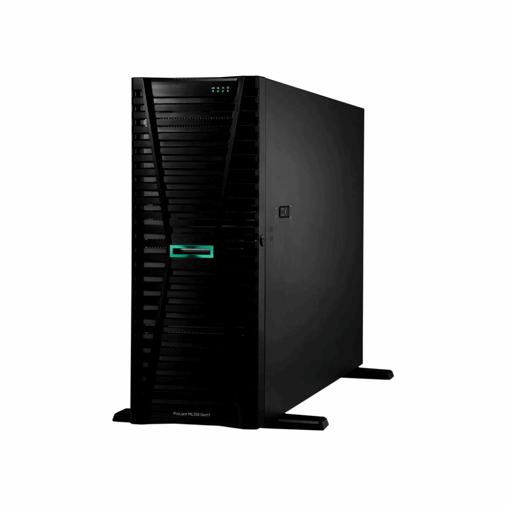 HPE ProLiant ML350 Gen11 4509Y 2.6GHz 8c 1P 32GB-R 4LFF MR408i-o  2x800W RPS IN Server