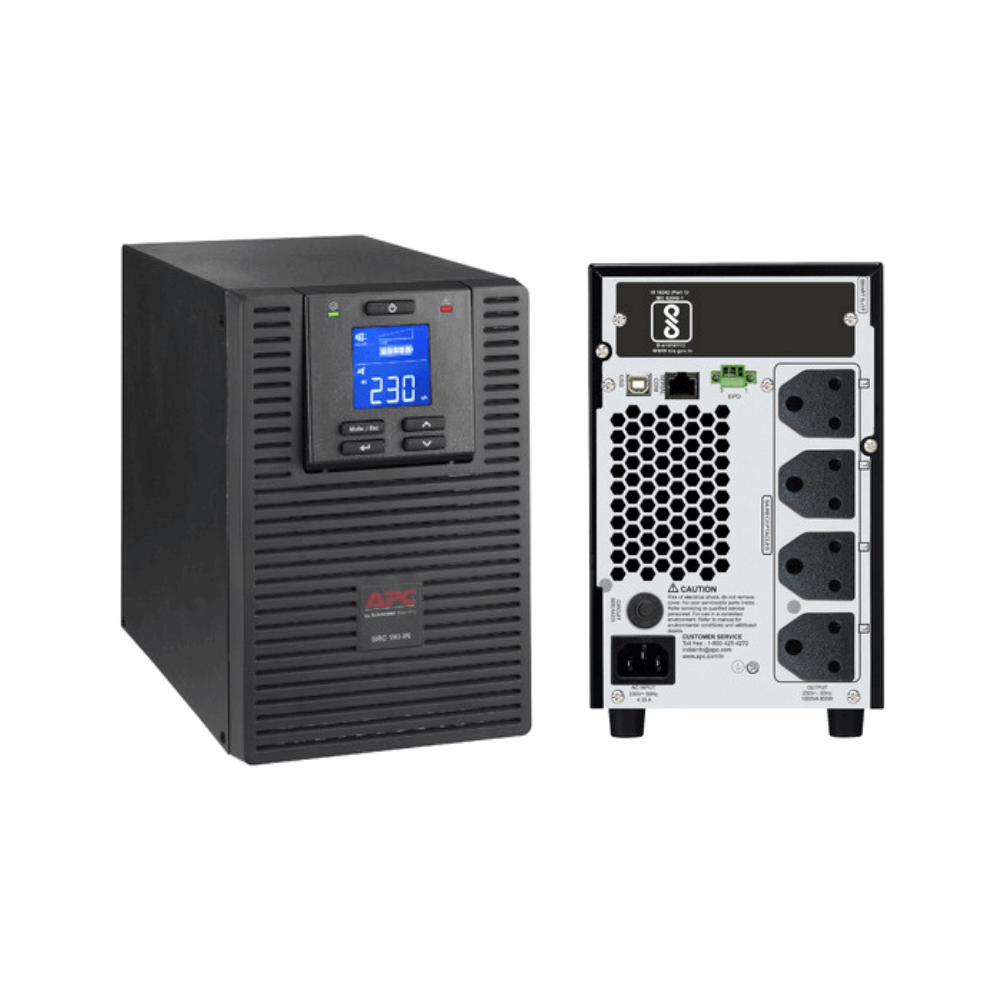 APC 1000VA Online UPS (SRC1KI-IN) W/Battery