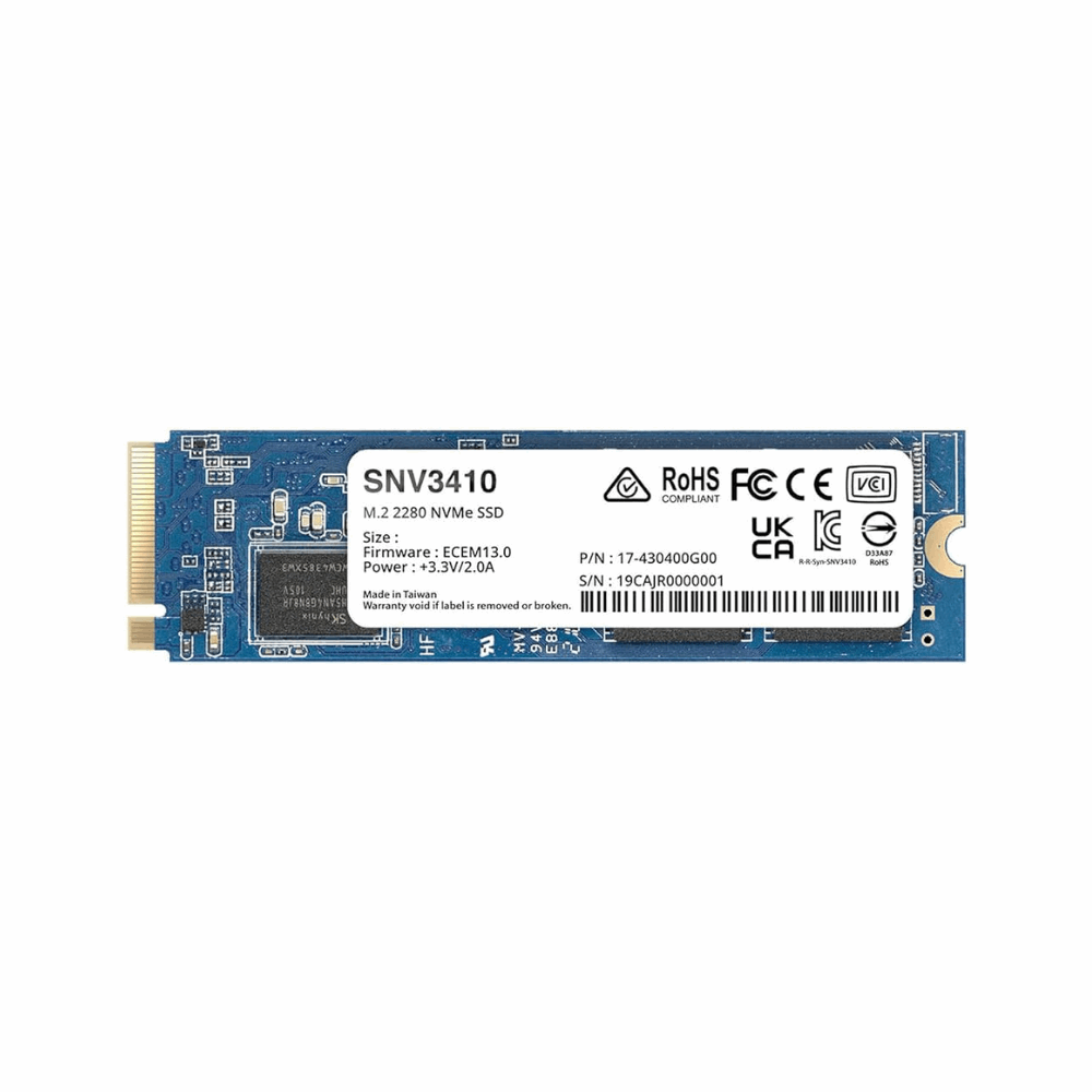 Synology SNV3410-800G M.2 NVMe SSD