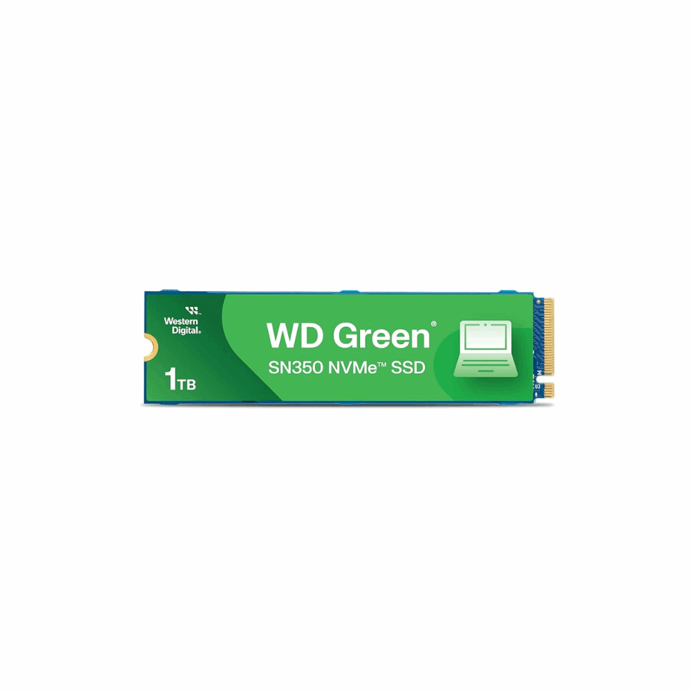 WD SN350 1TB NVMe M.2 SSD Green (WDS100T3G0C)