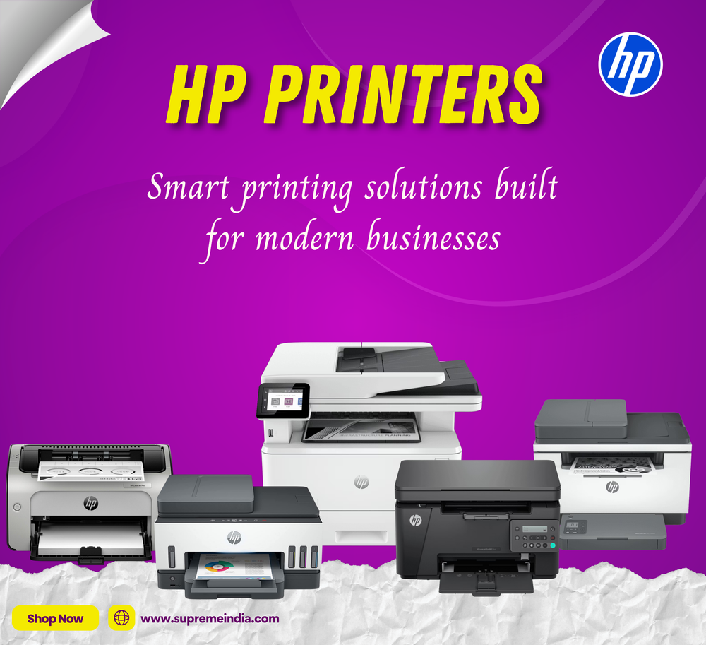 Hp printer distributor in chennai, authorized dealer in chennai , tamilnadu. supreme computers.