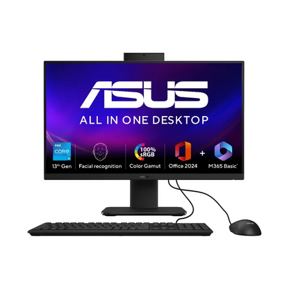 ASUS V440VA-KBPC043WS All-in-One PC – Intel Core i5-13420H, 16GB DDR5, 512GB PCIe Gen4 SSD, 23.8" FHD Display, Windows Hello IR Camera, Office Home 2024