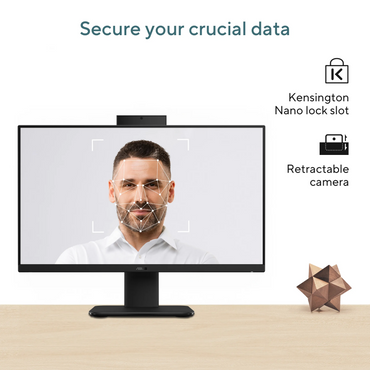 ASUS V440VA-KBPC043WS All-in-One PC – Intel Core i5-13420H, 16GB DDR5, 512GB PCIe Gen4 SSD, 23.8" FHD Display, Windows Hello IR Camera, Office Home 2024