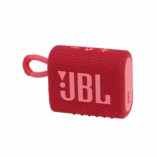 JBL GO3 Portable Bluetooth Speaker (Red)